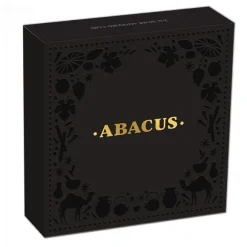 Abacus 2 Oz Silber Antik Finish 2019*