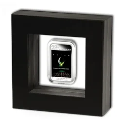 ALIEN 40th Anniversary 1 Oz Silber Proof +Box +COA *