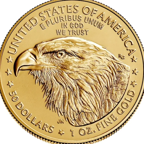 American Eagle 1 Oz Gold Typ 2 verschiedene Jahrgänge