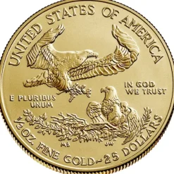 American Eagle 1/2 Oz Gold verschiedene Jahrgänge