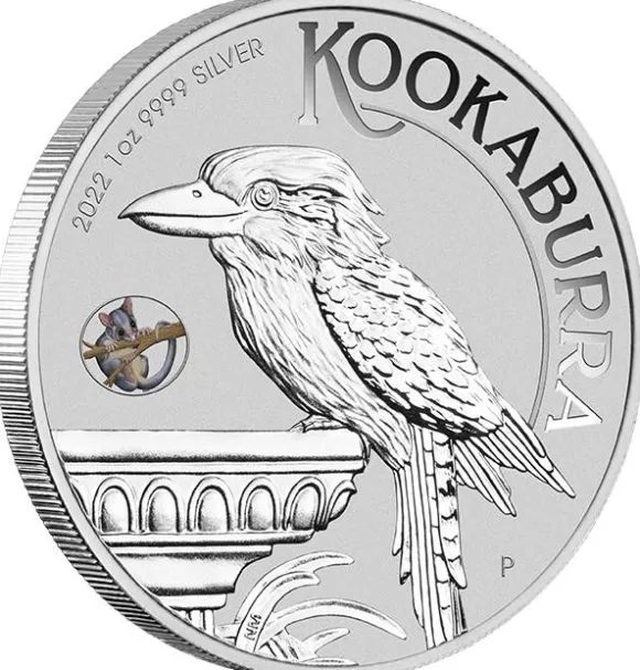Anda Melbourne - Kookaburra 1 Oz Silber Privy Mark Possum 2022 im Blister*