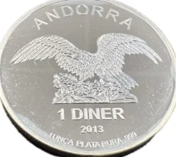 Andorra Eagle 1 Oz Silber verschiedene Jahrgänge*