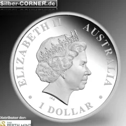 Antarctic Territory Series Wandering Albatross 1 Oz Silber Proof Coin*