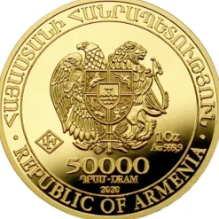 Arche Noah 1 Oz Gold 2020