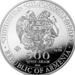 Arche Noah 1 Unze Silber 2025