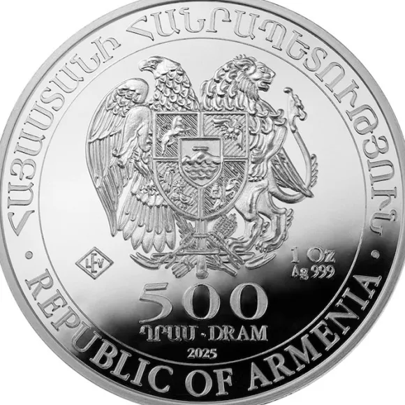 Arche Noah 1 Unze Silber 2025