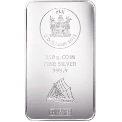 Argor Heraeus Fiji 250 Gramm Münzbarren Silber*