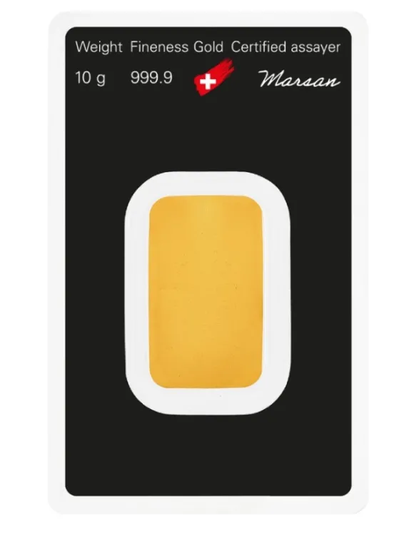 Argor-Heraeus 10 Gramm Goldbarren