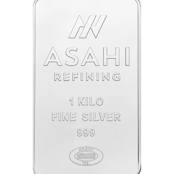 Asahi - 1 Kg Silber Eule von Athen 50 Dollar Münzbarren*