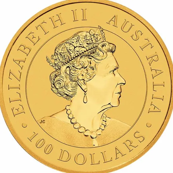 Australian Nugget - Hand of Faith - 1 Oz Gold 2020