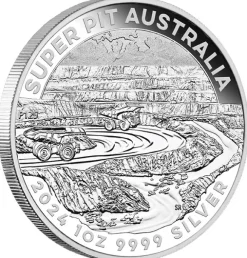 Australian Super Pit 1 Oz Silber 2024