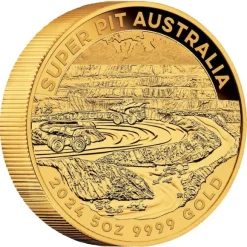 Australian Super Pit 5 Unzen Gold 2024