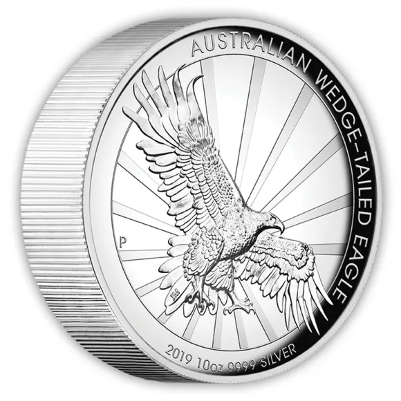 Australian Wedge Tailed Eagle 2019 10 Oz Silber *