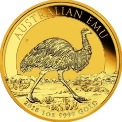Australien Emu 1 Unze Gold 2018
