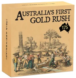 Australien First Gold Rush 175 Jahre 1 Oz Gold Proof 2026 + Box + Zertifikat