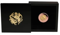Australien Five Sovereign Reverse Gilded Proof 2025