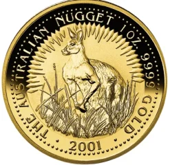 Australien Känguru Nugget 1 Oz Gold 2001