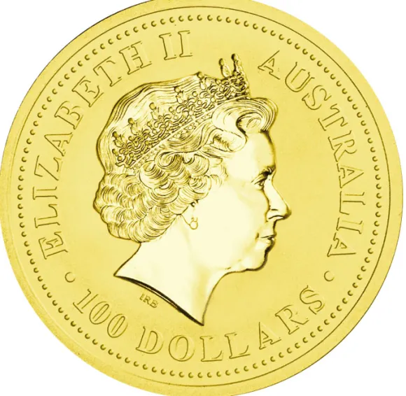 Australien Känguru Nugget 1 Oz Gold 2001