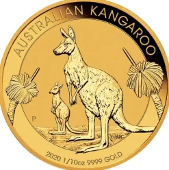 Australien Känguru 1/10 Oz Gold 2020