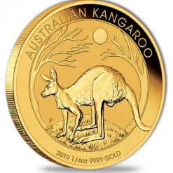 Australien Känguru 1/4 Oz Gold 2019
