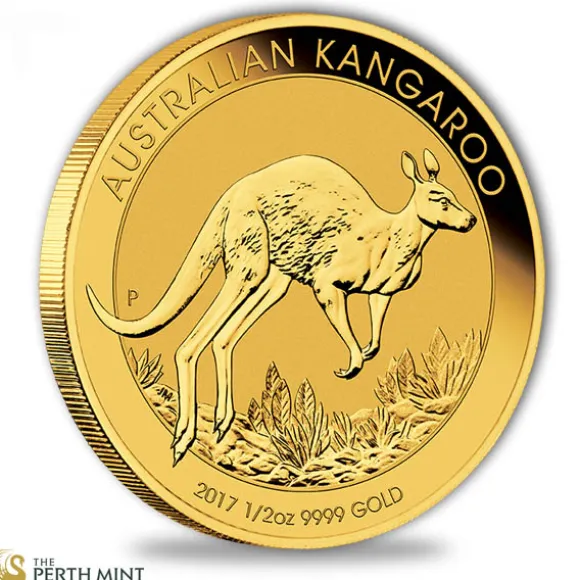 Australien Känguru 1/2 Oz Gold 2017