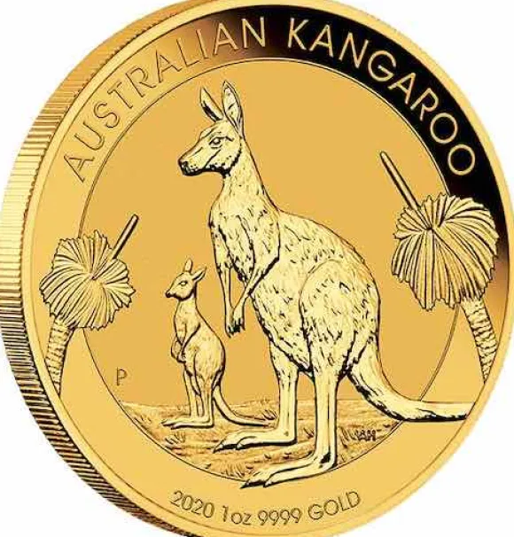 Australien Känguru 1 Oz Gold 2020