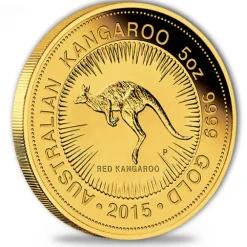 Australien Känguru 5 Oz Gold 2015