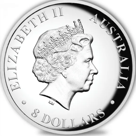Australien Känguru 5 Oz Silber High Relief 2018 +Box + COA*
