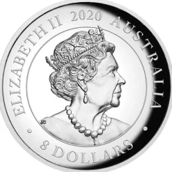 Australien Känguru 5 Oz Silber High Relief 2020 +Box +COA*