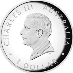 Australien Känguru 1 Oz Silber Proof High Relief farbig 2026 + Box + COA