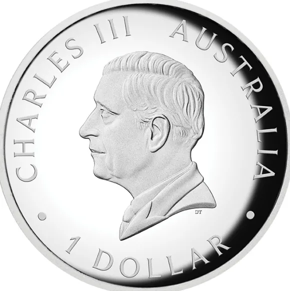 Australien Känguru 1 Oz Silber Proof High Relief farbig 2026 + Box + COA