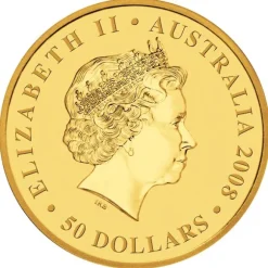 Australien Känguru 1/2 Unze Gold 2008