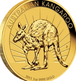 Australien Känguru 1 Unze Gold 2011