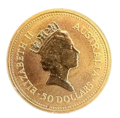 Australien Känguru 1/2 Unze Gold 1987