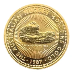 Australien Känguru 1/2 Unze Gold 1987