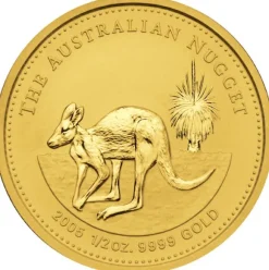 Australien Känguru 1/2 Unze Gold 2005