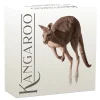 Australien Känguru 1 Unze Silber High Relief farbig 2023 + Box +COA*