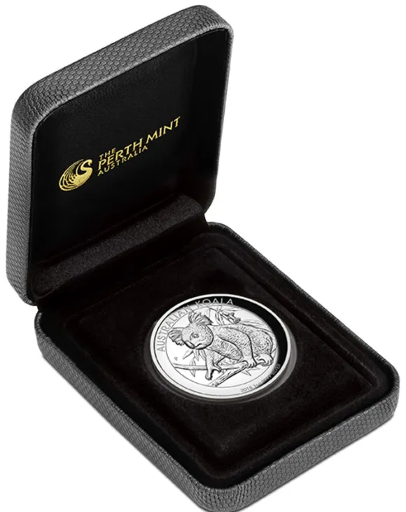 Australien Koala High Relief 1 Oz Silber 2018*