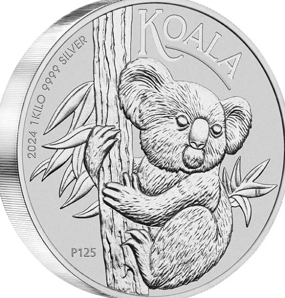 Australien Koala 2024 1 Kg Silber*