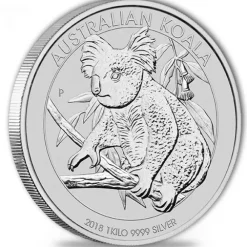 Australien Koala 1 KG Silber 2018 *