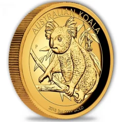 Australien Koala 2 Oz Gold High Relief 2018 + Box + COA