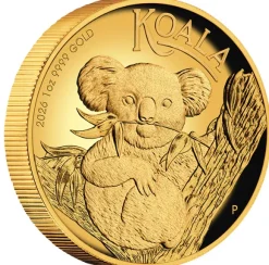 Australien Koala 1 Oz Gold High Relief Proof 2026