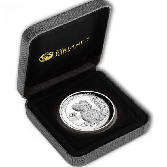 Australien Koala 5 Oz Silber 2017 Proof High Relief*