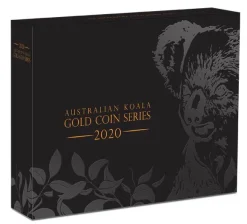 Australien Koala 1 Unze Gold 2020 High Relief + Box + COA