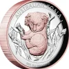 Australien Koala 5 Unzen High Reilef gilded 2021 +Box +COA*