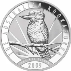 Australien Kookaburra 2 Unzen Silber 2009 *