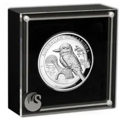 Australien Kookaburra 5 Unzen Silber 2019 High Relief +Box +COA*