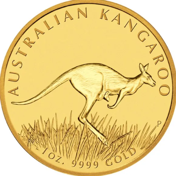 Australien Nugget / Känguru 1 Oz Gold 2008
