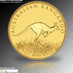 Australien Nugget / Känguru 1 Oz Gold 2008