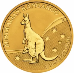 Australien Nugget / Känguru 1/10 Unze Gold 2009